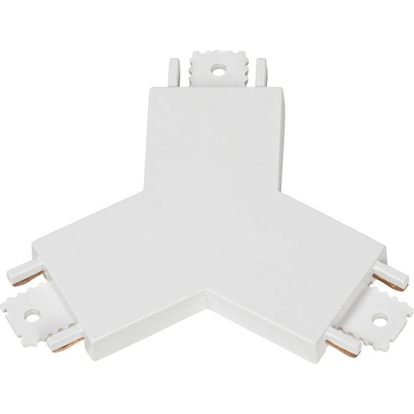 Lindby Y-Verbinder Lumaro, weiß, 7,85 cm, Kunststoff