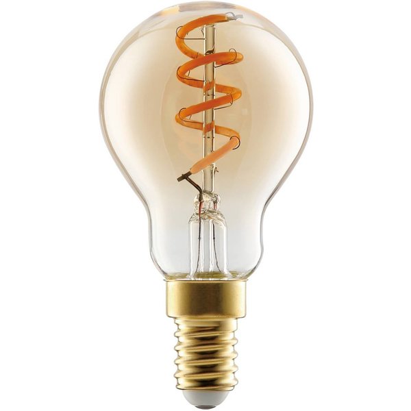 LED-Lampe E14 4W P45 2.000K Filament amber dimmbar