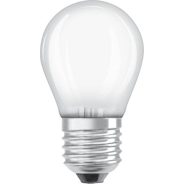 OSRAM LED-Leuchtmittel Tropfen matt E27 2,2W 2700K 470lm