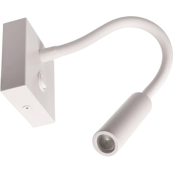 LED-Wandleuchte Brahe I, Leseleuchte, weiß