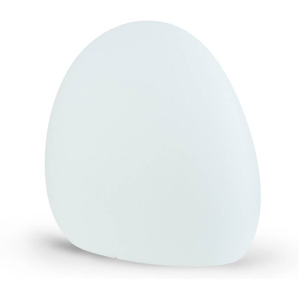 Außenleuchte Stone L, 80 x 65 cm, weiß, Kunststoff, IP44