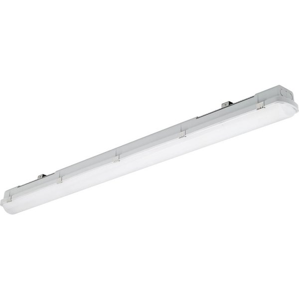 LED-Wannenleuchte RESISTO, lichtgrau, 120 cm, 17 W, 840 IP66