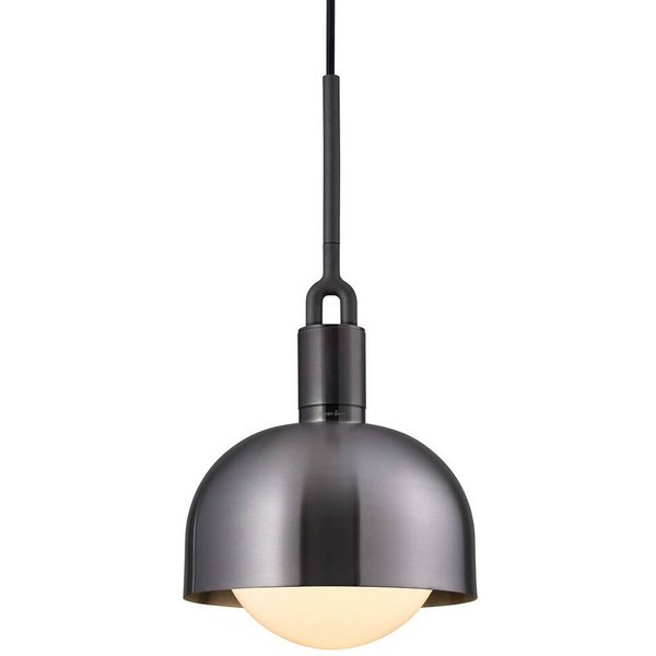 Buster + Punch Forked gunmetal/Opalglas Ø 25cm