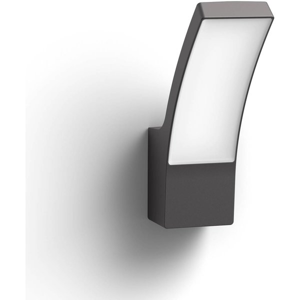 Philips Splay LED-Außenwandlampe anthrazit 4.000 K
