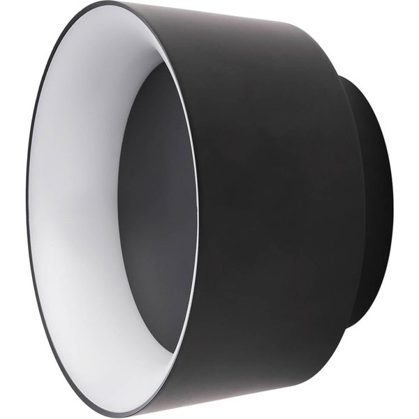LOOM DESIGN LED-Deckenlampe Cookie schwarz Aluminium Ø 15 cm