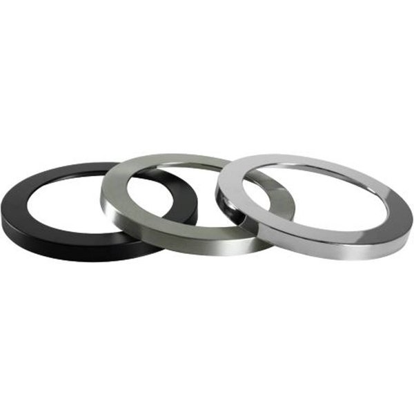 BRUMBERG Frontring für Moon Mini, Ø 17 cm, nickel
