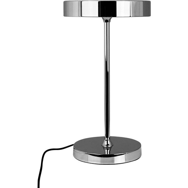 Dyberg Larsen LED-Tischlampe Starlight, chrom, Höhe 26 cm