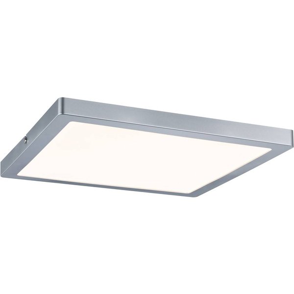 Paulmann Atria Decke 2.700 K 30x30cm chrom matt