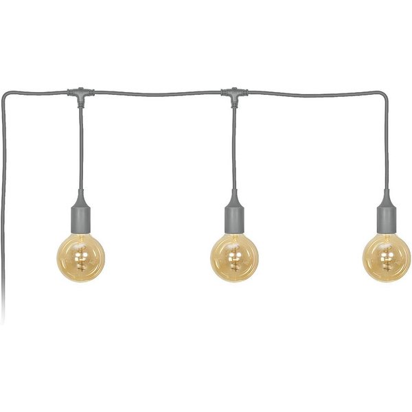 OSRAM Lichterkette ENDURA DECOR, grau, 7 m, 3-flammig, IP44