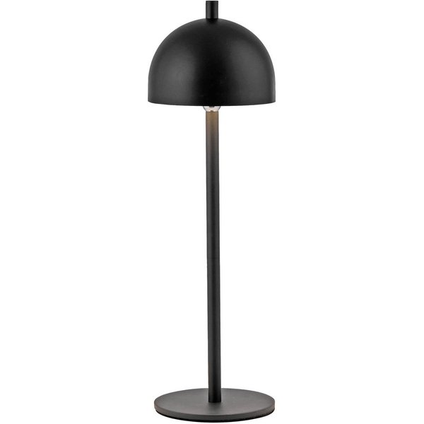 SCHÖNER WOHNEN LED-Akku-Tischlampe Bellies, schwarz, IP54