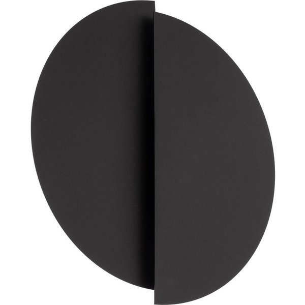 Wandleuchte Form 9, 28 cm x 32 cm, schwarz