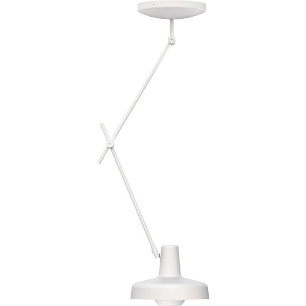 GRUPA Arigato Decke 1-flammig 70cm Ø23cm weiß