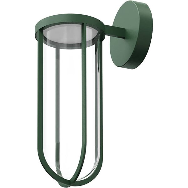 FLOS In Vitro Wall Wandleuchte, 2.700 K dunkelgrün