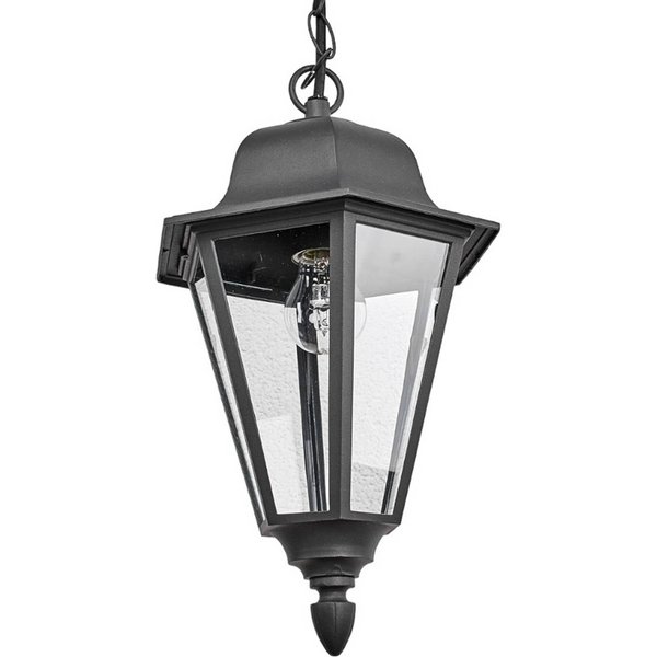 Lindby Außenhängeleuchte Edana, 40 cm, anthrazit, E27, IP44