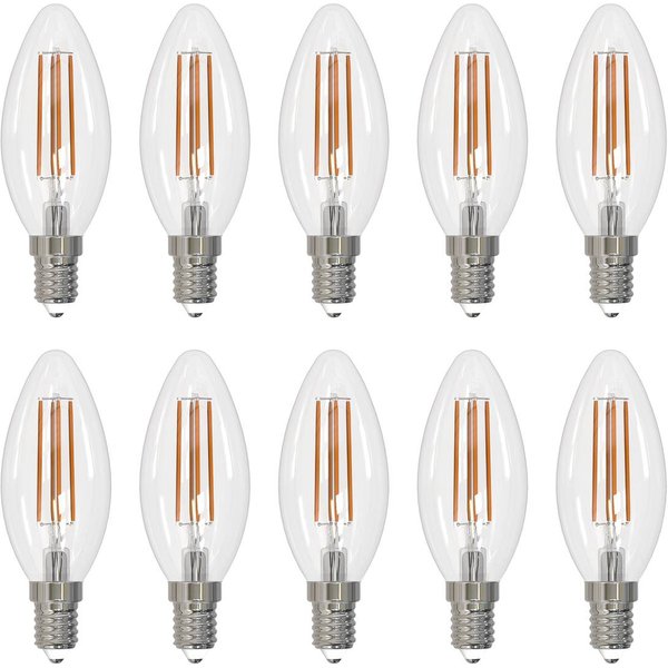 Arcchio LED-Leuchtmittel Filament E14 Kerze 10er-Set, 2700 K