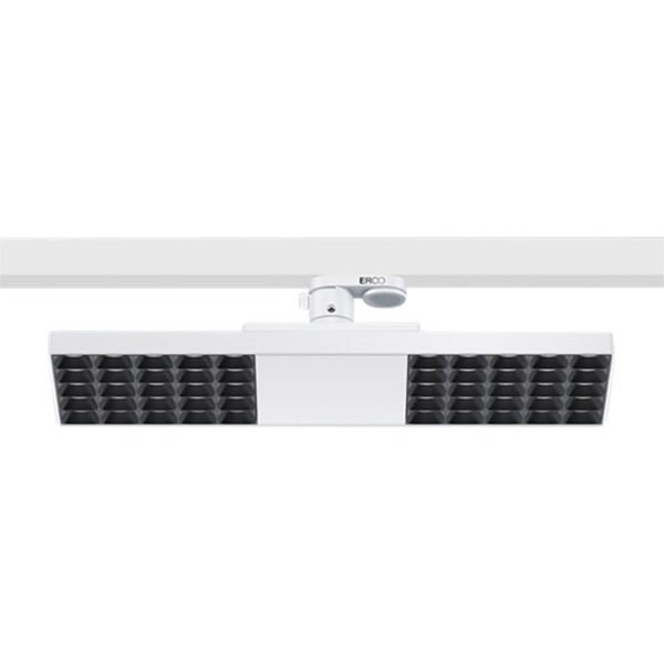 ERCO Jilly 230V BT 15W oval wide 830 weiß/schwarz