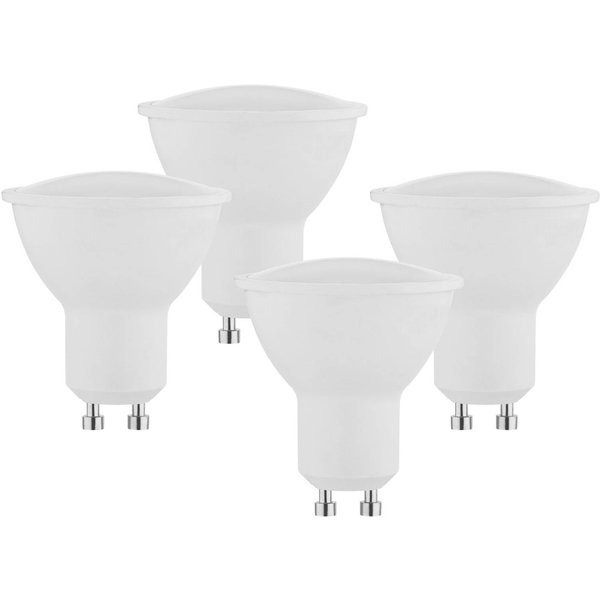LED-Reflektor GU10 5W 2.700K Set 3+1 320lm matt