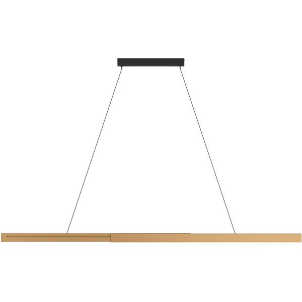 Stars of Light LED-Hängelampe Montebuono, gold, 180 cm, dim.