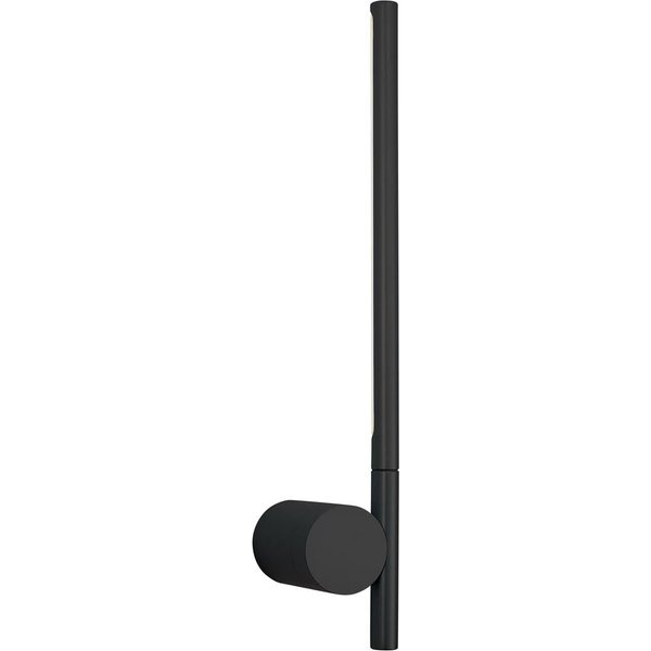 LED-Wandleuchte Novita, verstellbar, schwarz