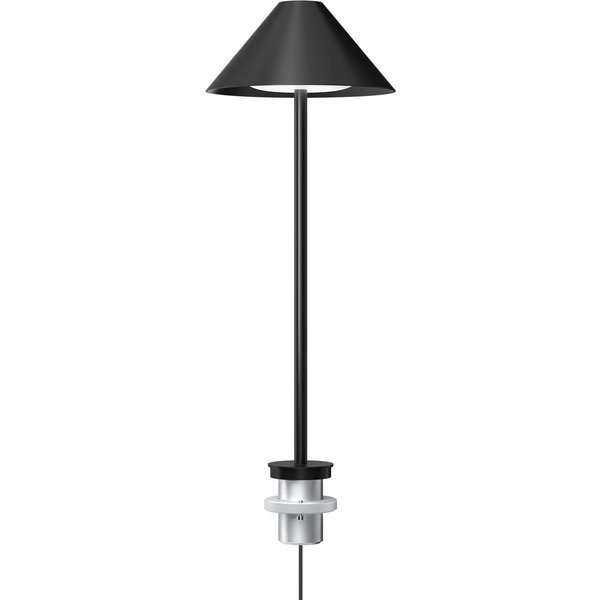 Louis Poulsen LED-Tischleuchte Keglen, schwarz, mit Pin, CCT