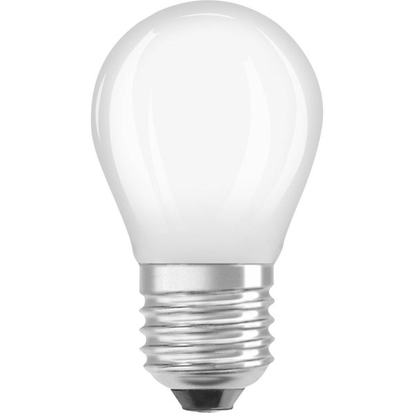 OSRAM LED-Leuchtmittel Tropfen E27 1,2W matt 4.000K 255lm