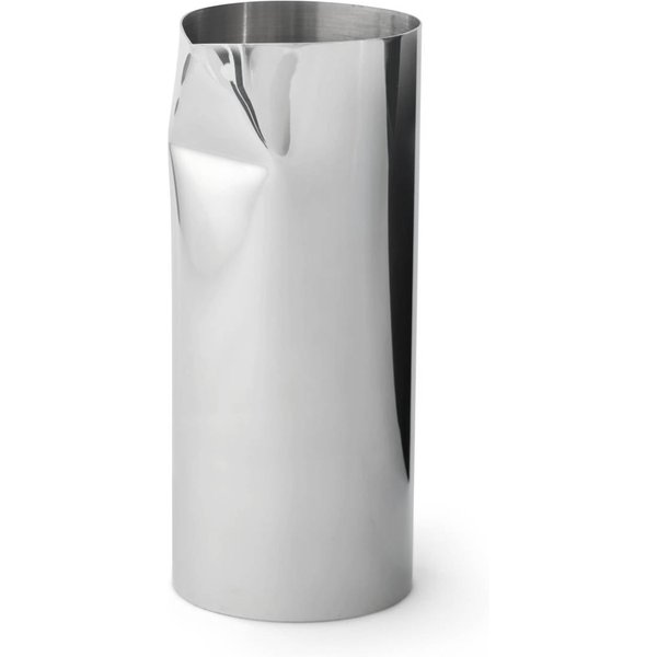 New Works Karaffe Pleat, 0,9 Liter, Edelstahl, verspiegelt