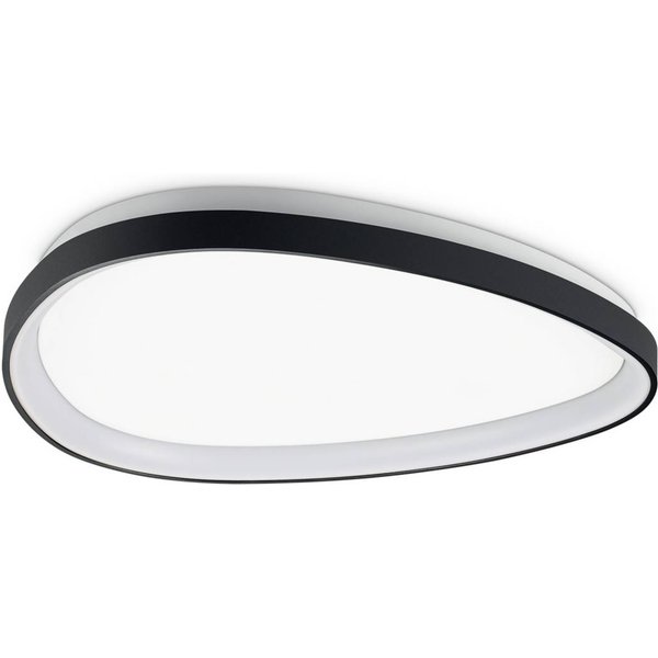 Ideal Lux LED-Deckenlampe Gemini schwarz 61 cm 4000 K on/off