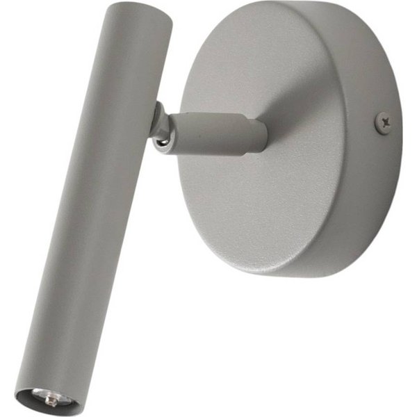 Wandleuchte Sopel, taupe, 1-flammig, Stahl, G9, Höhe 15 cm