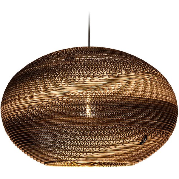 Think Paper Classy 640 Pendellampe, Kartonschirm