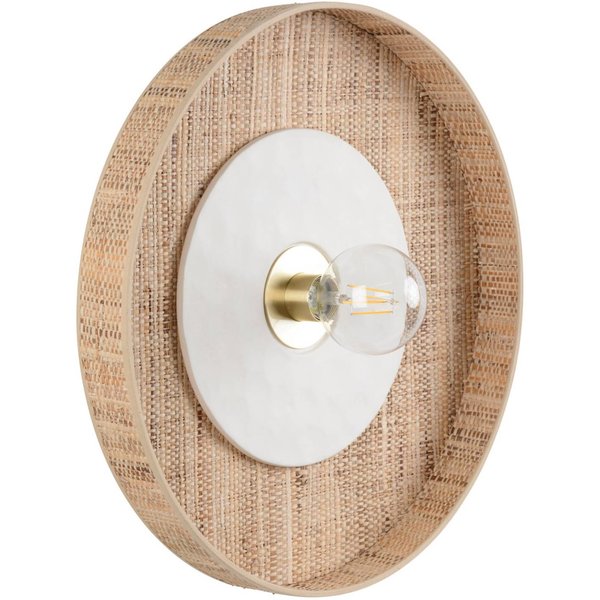 MARKET SET Portinatx Wandleuchte weiß, Ø50cm
