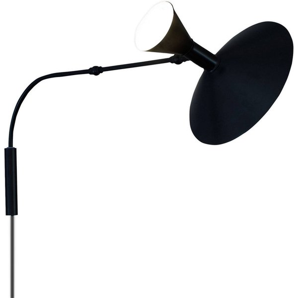 Nemo Mini Lampe de Marseille Wandleuchte schwarz