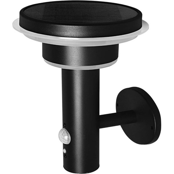 OSRAM LED-Wandlampe ENDURA STYLE SOLAR DOUBLE CIRCLE schwarz