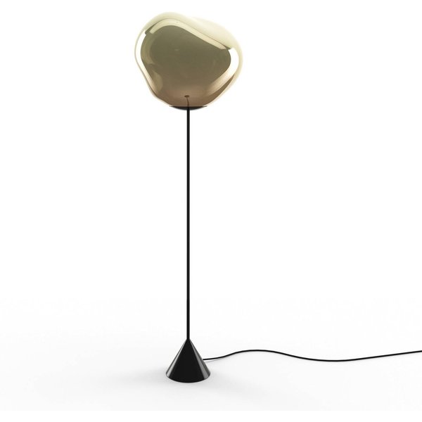Tom Dixon LED-Stehlampe Melt Cone Slim, bronze, Netzteil