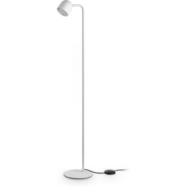 Ideal Lux Stehlampe Dodo, weiß, Höhe 118 cm, Metall, Dimmer