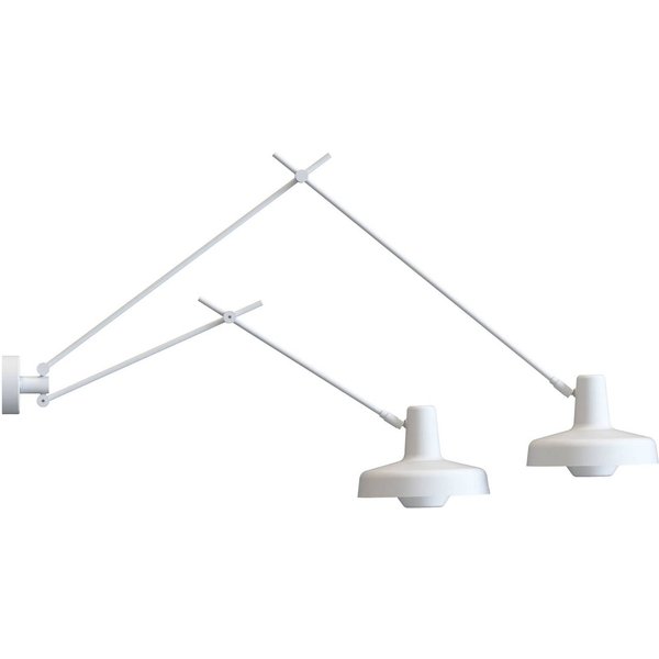 GRUPA Arigato Wandleuchte 2-flammig 90cm weiß