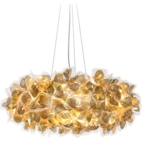 Slamp Hängeleuchte Clizia Mama Non Mama, Ø 78 cm, gold/klar