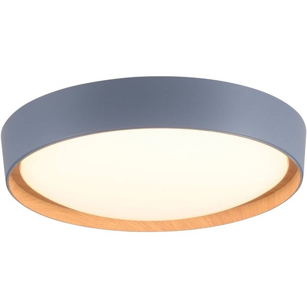 LED-Deckenleuchte Emilia, dreistufig dimmbar, grau