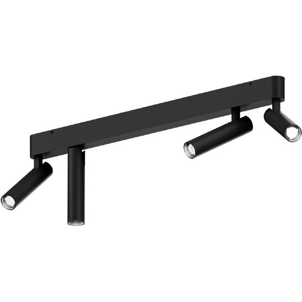 WEVER & DUCRÉ LED-Deckenstrahler Match 4.0 schwarz 2.700 K