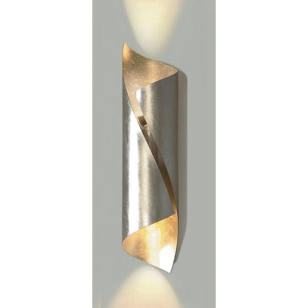 Knikerboker Hué Wandleuchte Höhe 54 cm Blattsilber