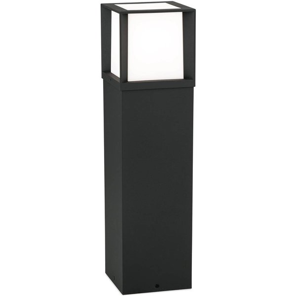 Wegelampe Henry, schwarz, Höhe 60 cm, Alu/Edelstahl