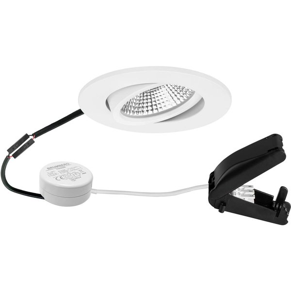 BRUMBERG BB23 IP65 RC Treiber rund Anschlussbox strukturweiß