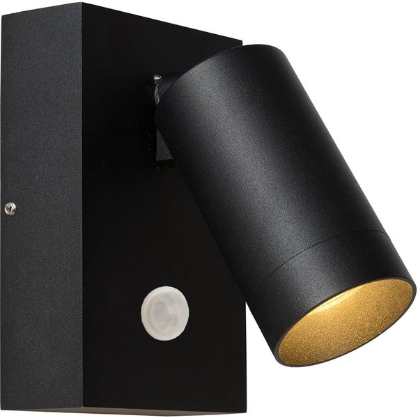Außenwandstrahler Taylor Sensor, 1-flammig schwarz