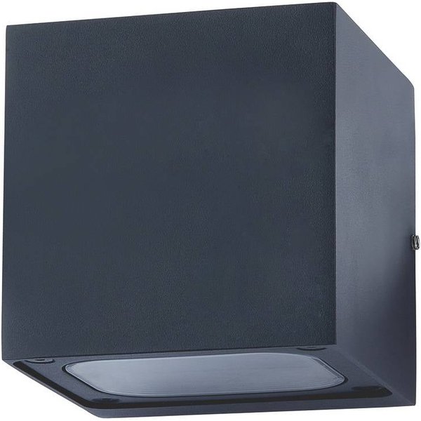 Lucande LED-Außenwandleuchte Merjem, 10 cm, up/down, IP54