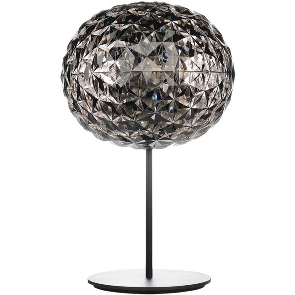 Kartell Planet LED-Tischlampe mit Fuß, rauchgrau