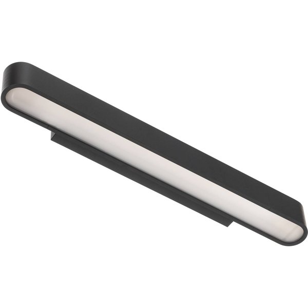 Wandleuchte Soft, Breite 60 cm, graphit, Aluminium, G13