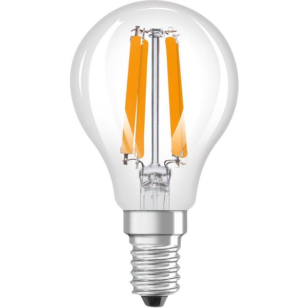 OSRAM LED-Leuchtmittel Tropfen E14 1,2W Filament 2700K 255lm