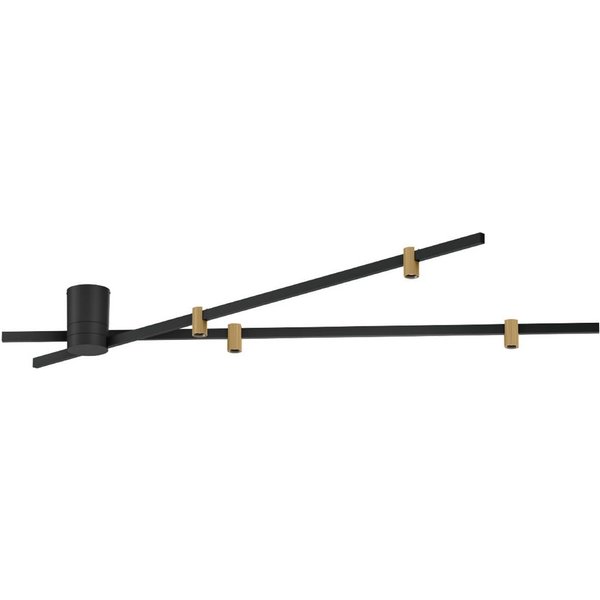 WEVER & DUCRÉ LED-Lampe Trace Spin 1.0 schwarz/beige 927