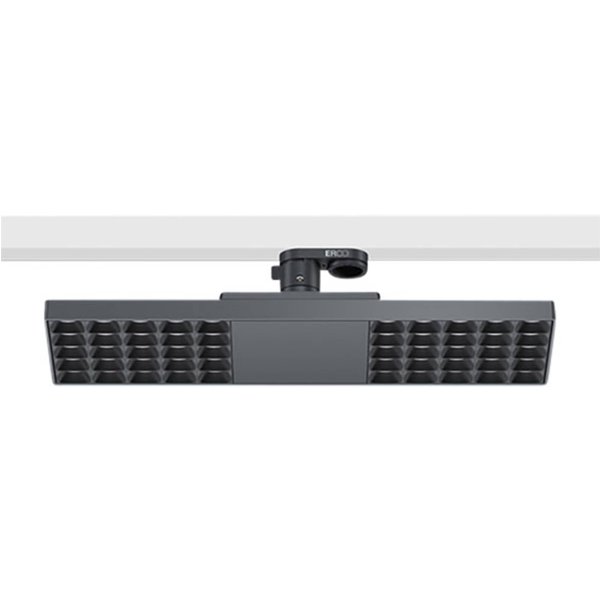 ERCO Jilly 230V 15W extra wide 830 schwarz/schwarz