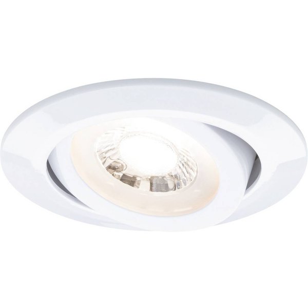 Paulmann LED-Einbaulampe, weiß Ø 8 cm 4,8 W ein/aus 10er-Set