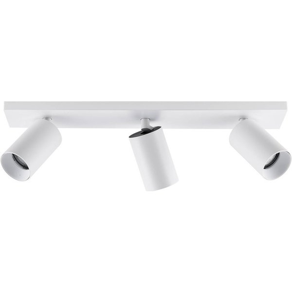 Deckenspot CAN TILT, weiß, 48 x 9 cm, 3-flammig, Metall GU10